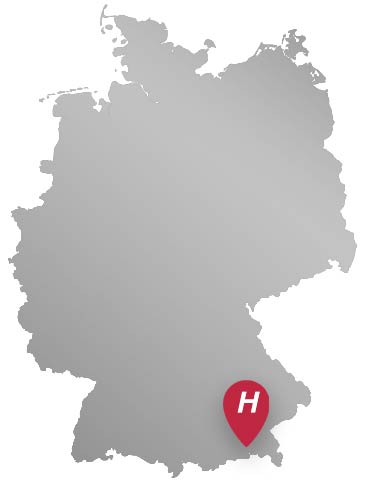 map germany pin